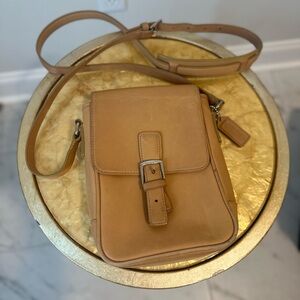 Vintage Coach Leather Crossbody Bag